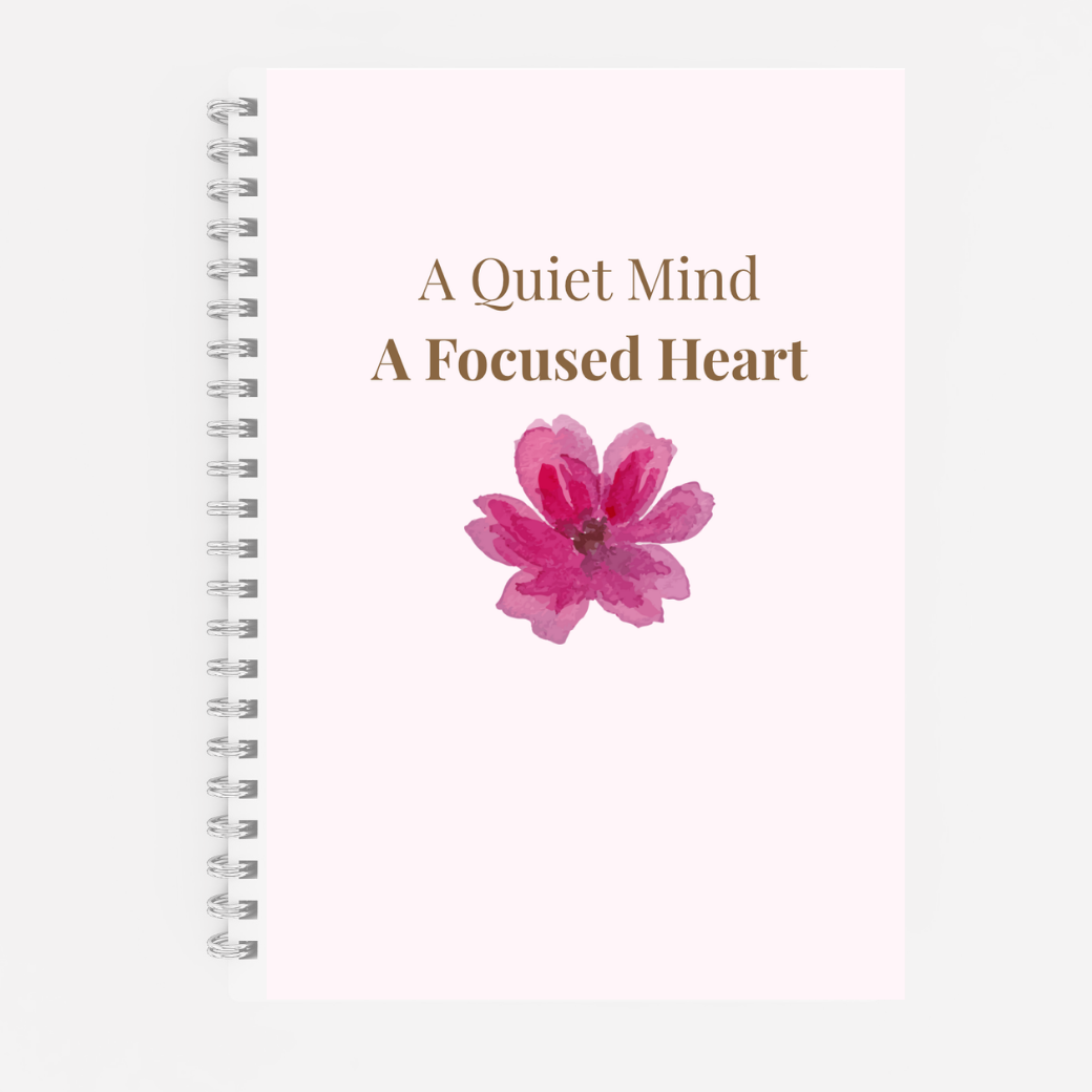 A Quiet Mind, A Focused Heart – Christian Inspirational Notebook for Women | Luxury Faith-Based Writing Journal for Prayer, Reflection & Daily Intentions Branded Publishing Co.