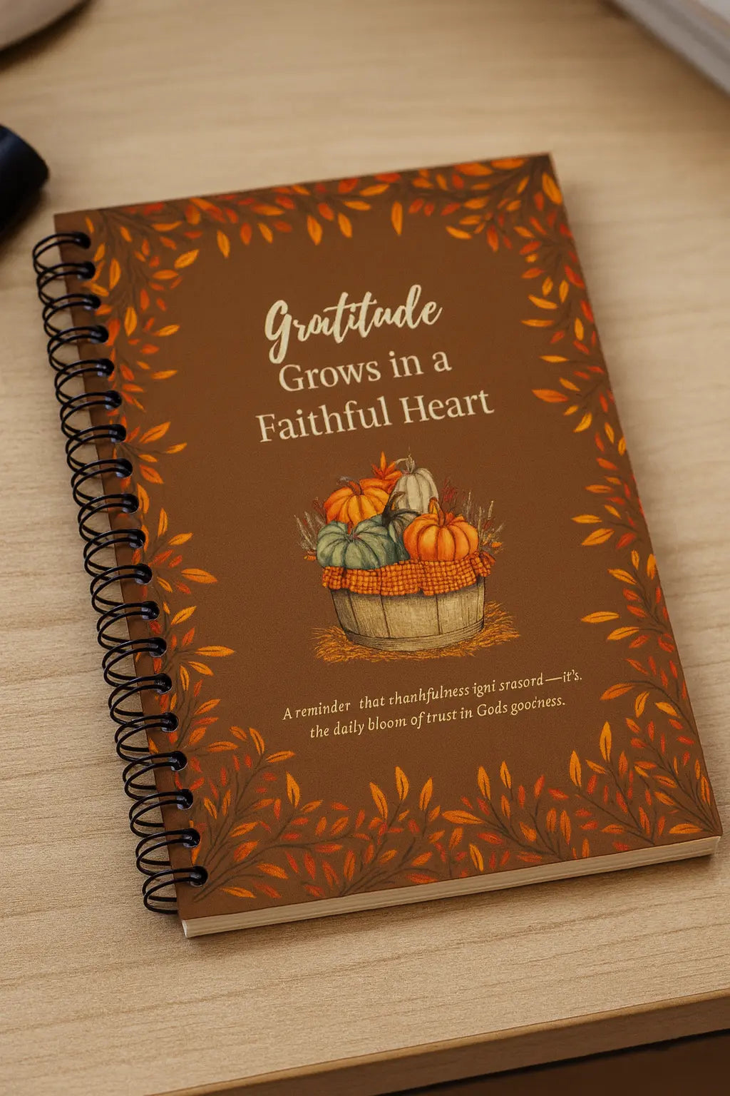 Gratitude Grows in a Faithful Heart Notebook Branded Publishing Co.