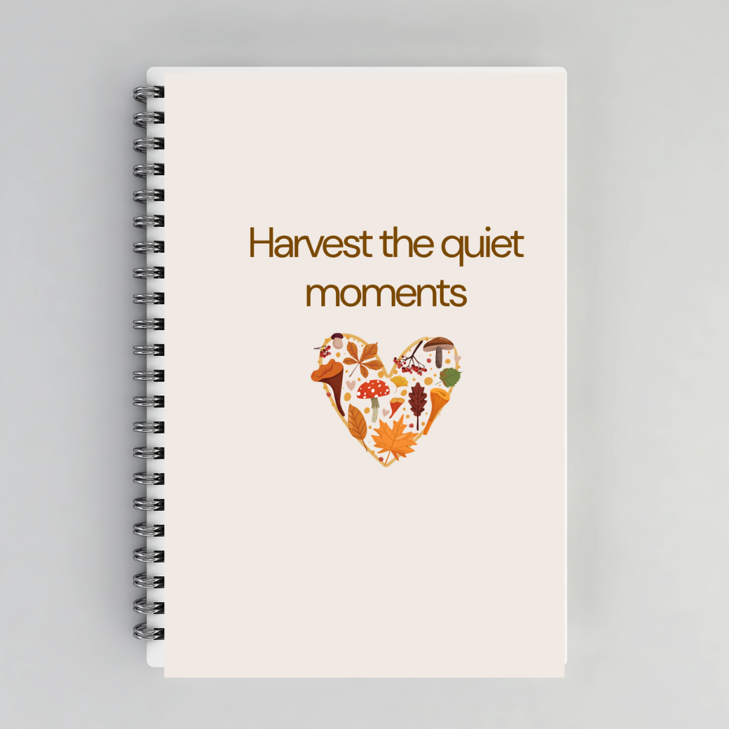 Harvest the Quiet Moments – Fall Faith Affirmation Notebook Branded Publishing Co.