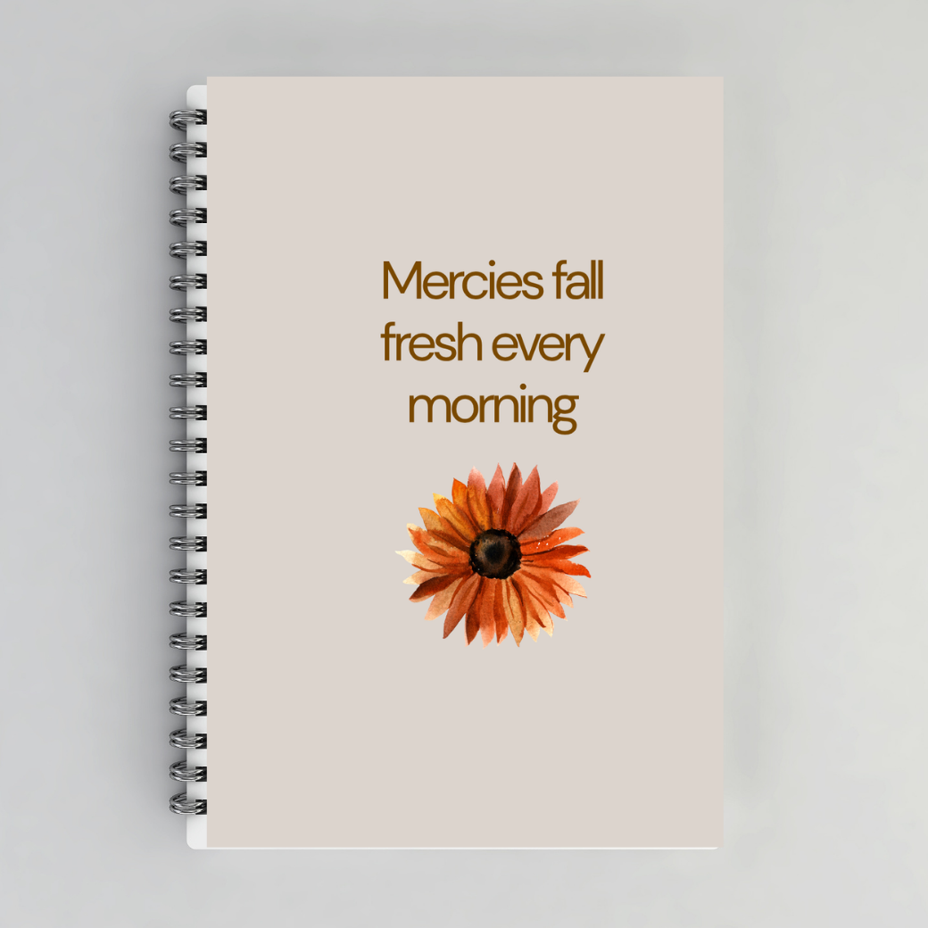 Mercies Fall Fresh – Autumn-Inspired Faith-Based Notebook Branded Publishing Co.