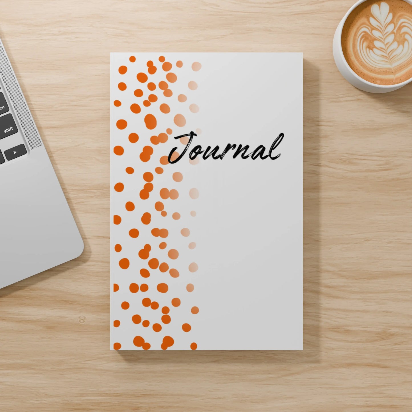 Orange Polka Dot Daily Journal Branded Publishing Co.