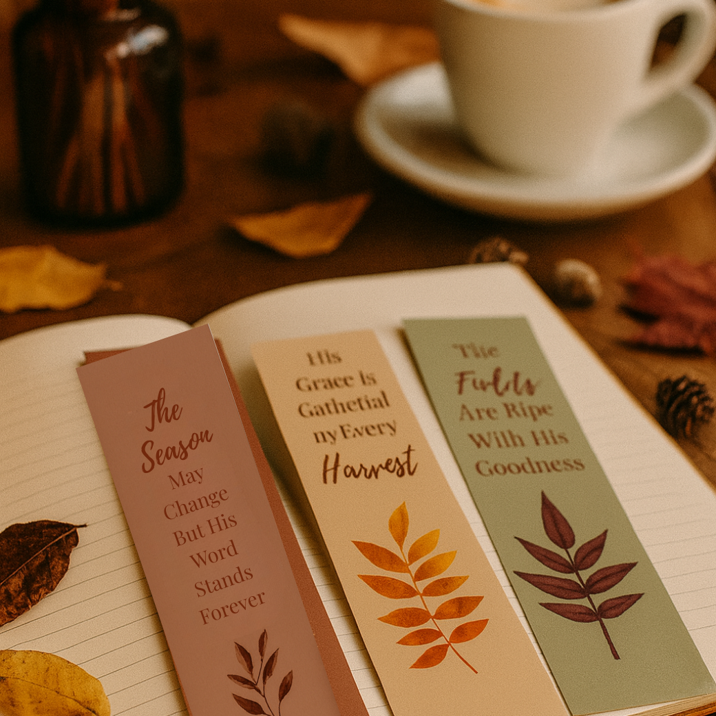 Abundance & Gratitude Bookmark Set