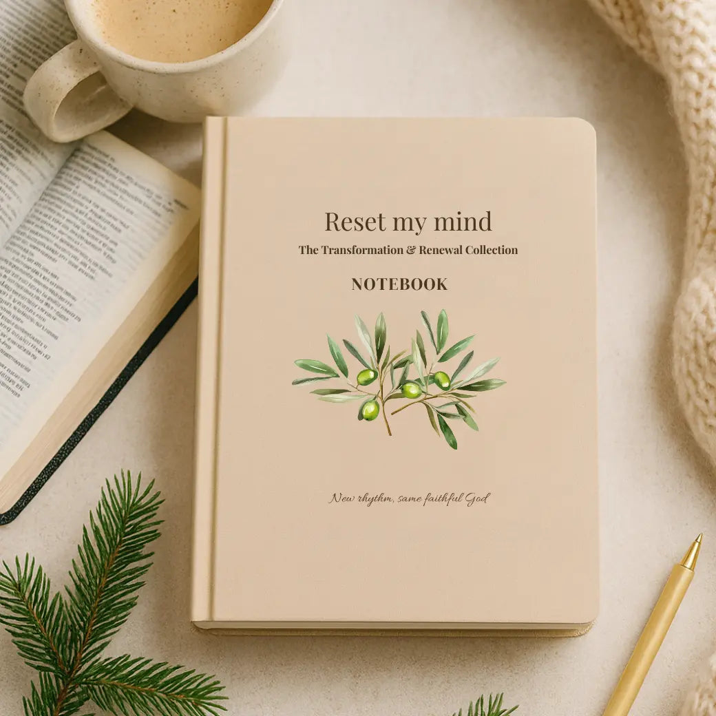 Reset My Mind Notebook – Christian Notebook for Prayer, Reflection & Bible Study Branded Publishing Co.
