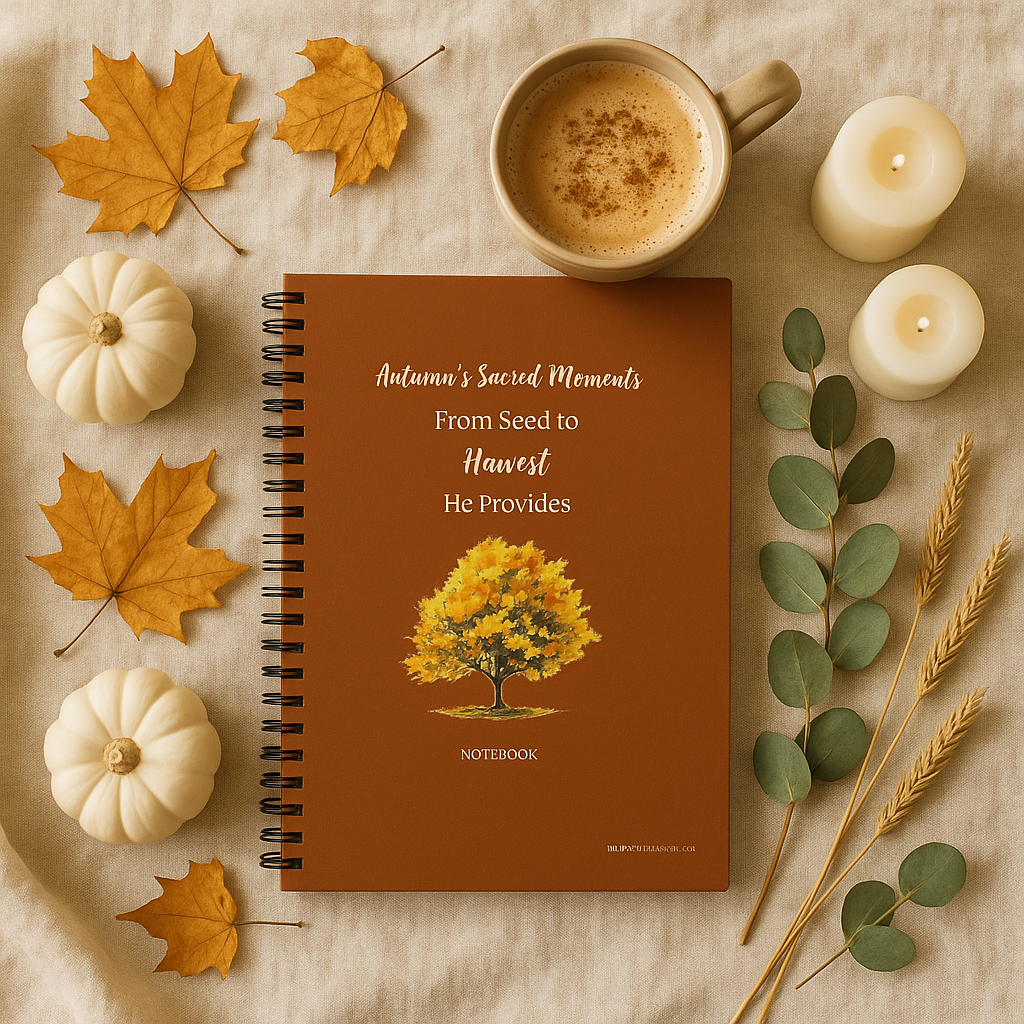 From Seed to Harvest Notebook - Autumn's Sacred Moments Collection