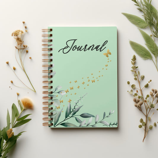 Green Serenity Daily Journal