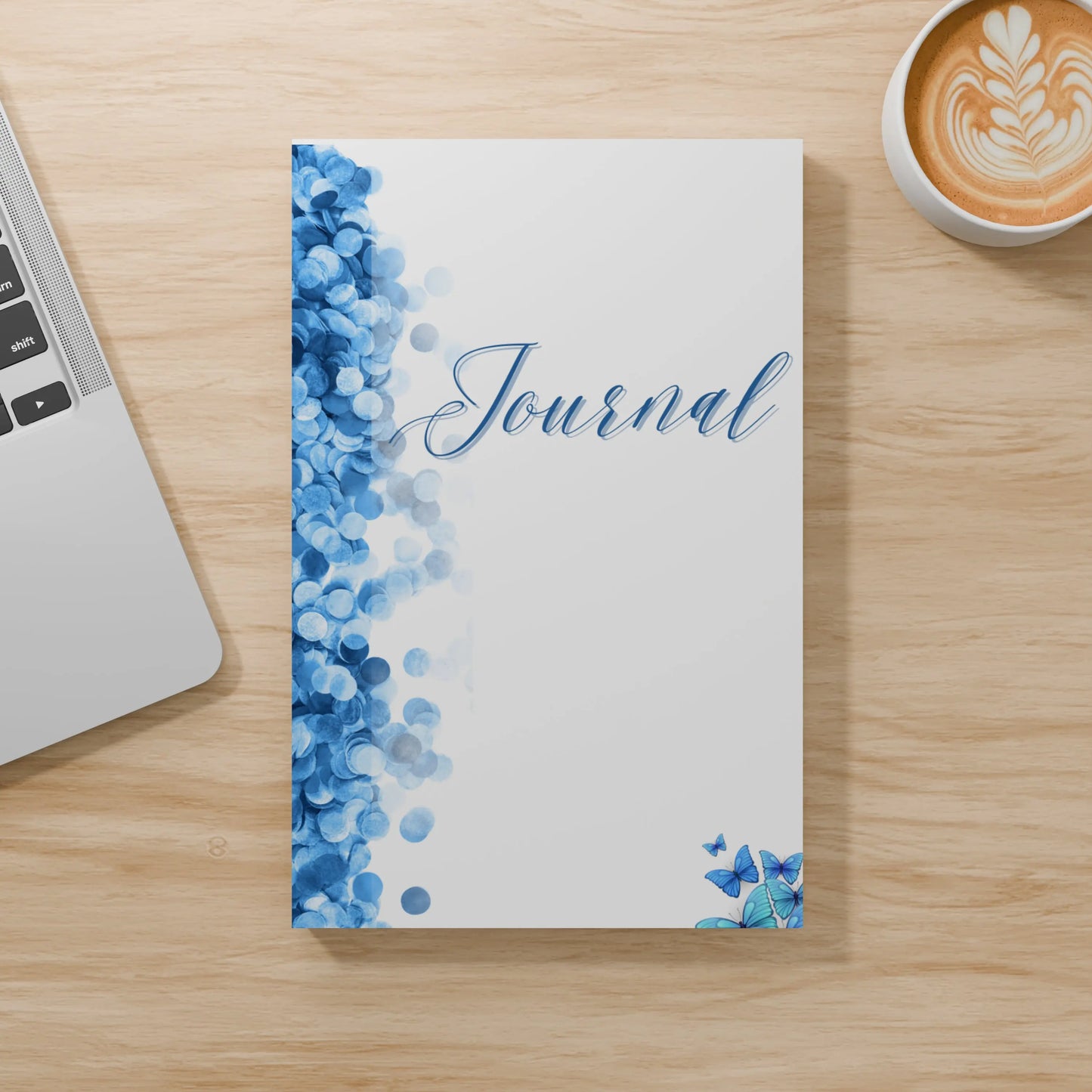 Blue Confetti Serenity Daily Journal Branded Publishing Co.