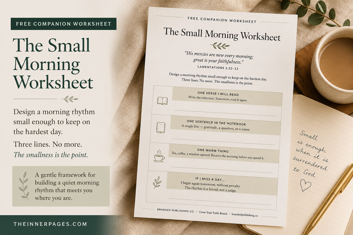 The Small Morning Worksheet