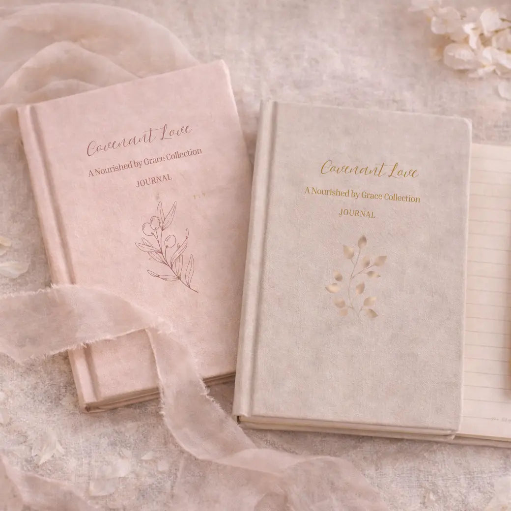 Covenant Love Journals Set (2) — Faith-Inspired Christian Journals for Prayer, Reflection & Scripture Writing Branded Publishing Co.