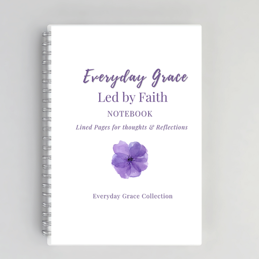Led by Faith – Christian Inspirational Notebook for Women | Faith-Based Writing Journal for Bible Study, Prayer & Intentional Learning Branded Publishing Co.