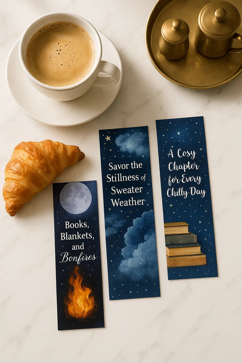 Fall & Cozy Bookmark Bundle – Autumn-Inspired 3-Pack for Readers Branded Publishing Co.