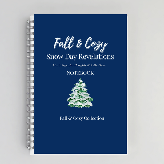 Snowy Days Notes – Cozy Autumn Notebook with Snow Branded Publishing Co.