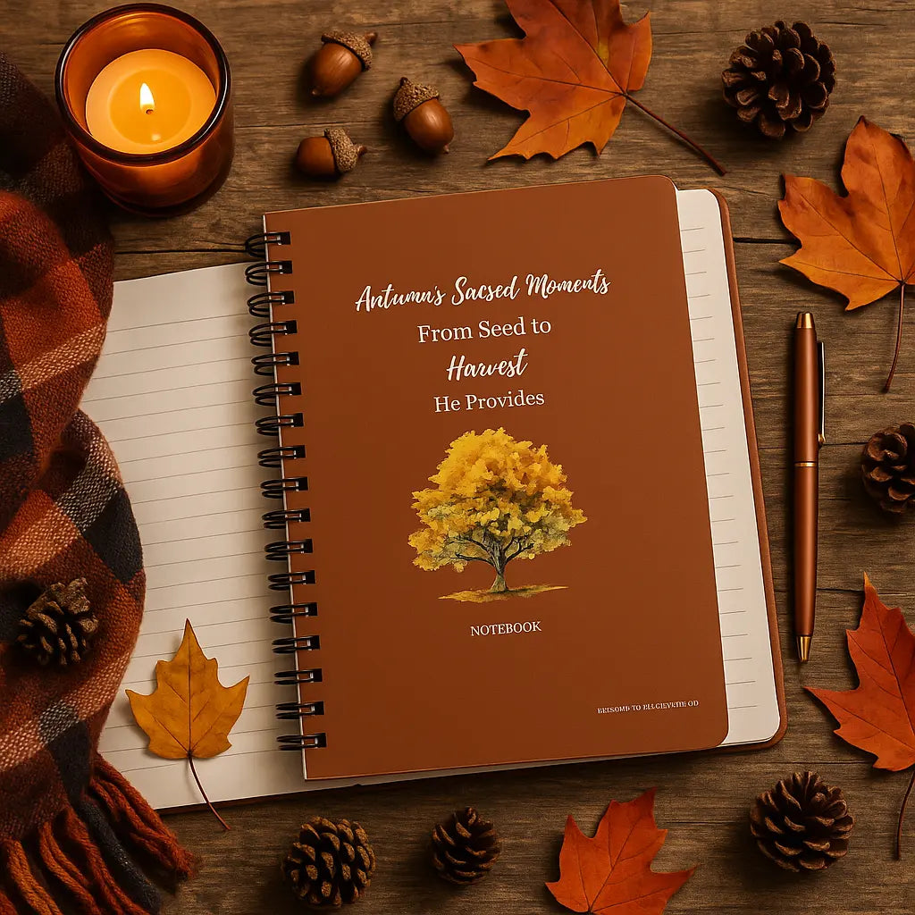 From Seed to Harvest Notebook - Autumn's Sacred Moments Collection Branded Publishing Co.