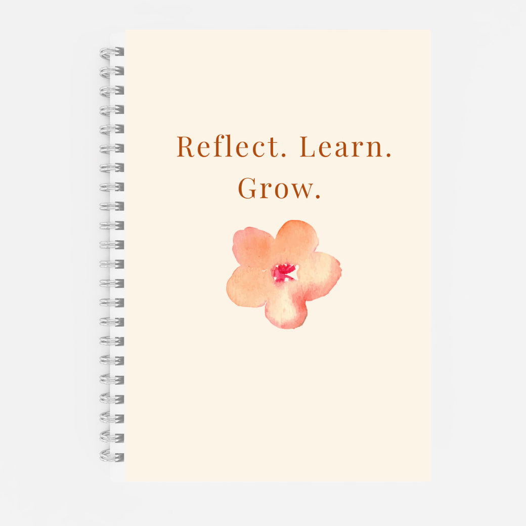 Reflect. Learn. Grow. – Faith-Filled Inspirational Notebook for Christian Women | Scripture-Inspired Luxury Journal for Prayer, Reflection & Intentional Living Branded Publishing Co.