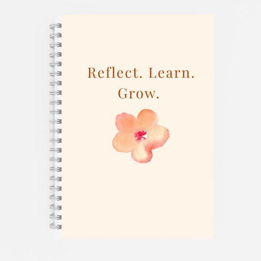 Reflect. Learn. Grow. – Faith-Filled Inspirational Notebook for Christian Women | Scripture-Inspired Luxury Journal for Prayer, Reflection & Intentional Living Branded Publishing Co.