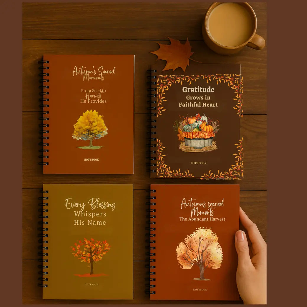 Harvest Notebook Collection - Perfect Gift for the Faith filled Notetaker Branded Publishing Co.