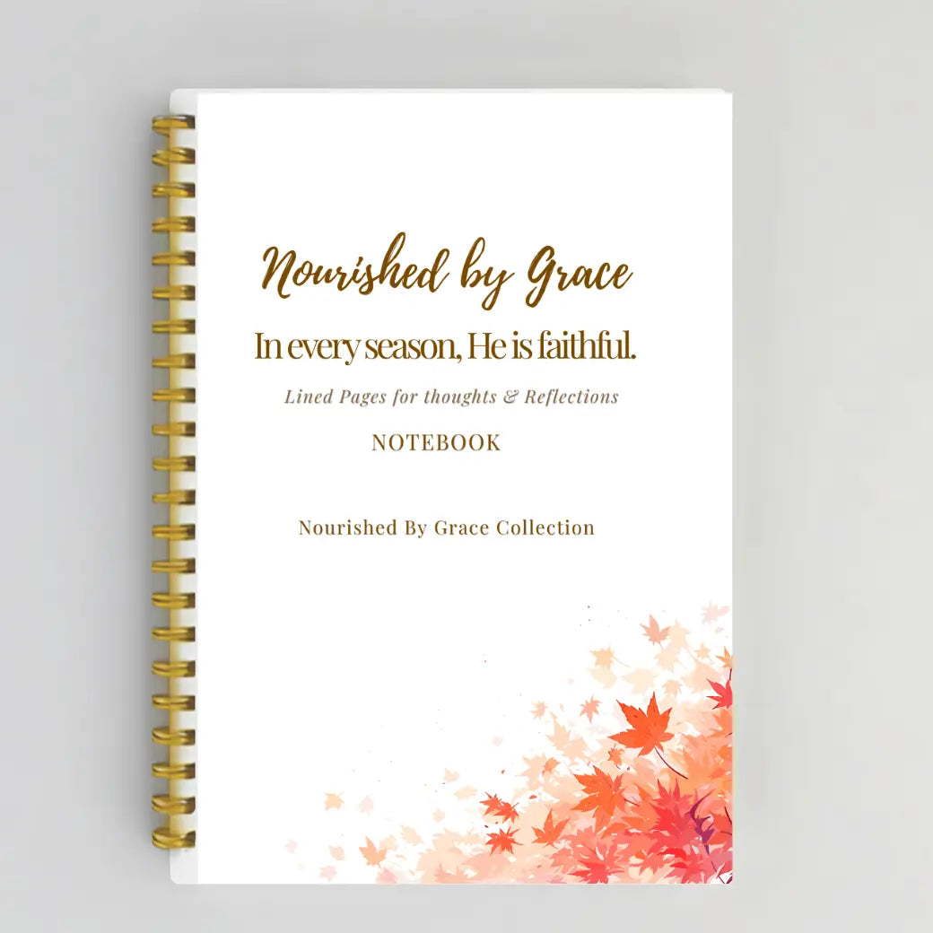 He Is Faithful – Autumn Scripture-Inspired Notebook Branded Publishing Co.