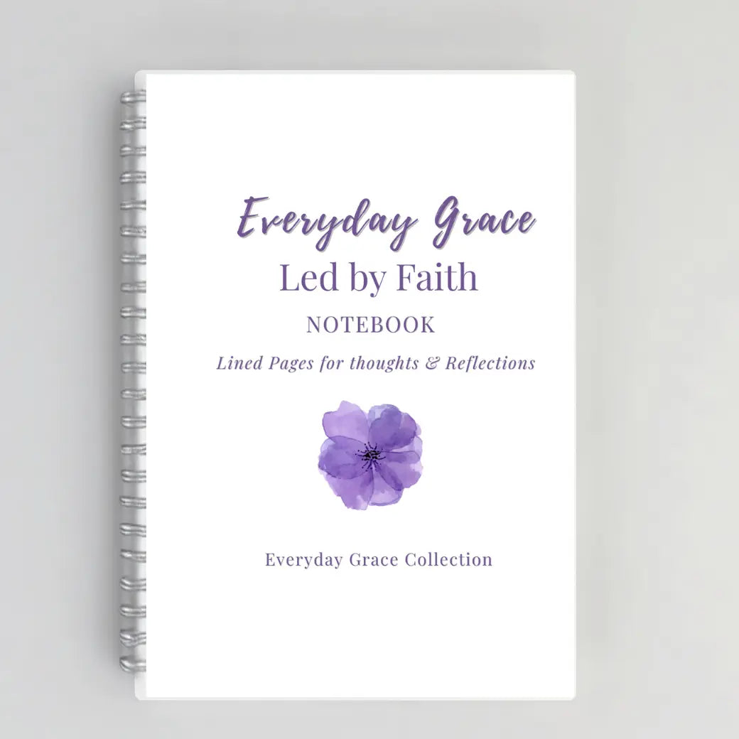 Led by Faith – Christian Inspirational Notebook for Women | Faith-Based Writing Journal for Bible Study, Prayer & Intentional Learning Branded Publishing Co.