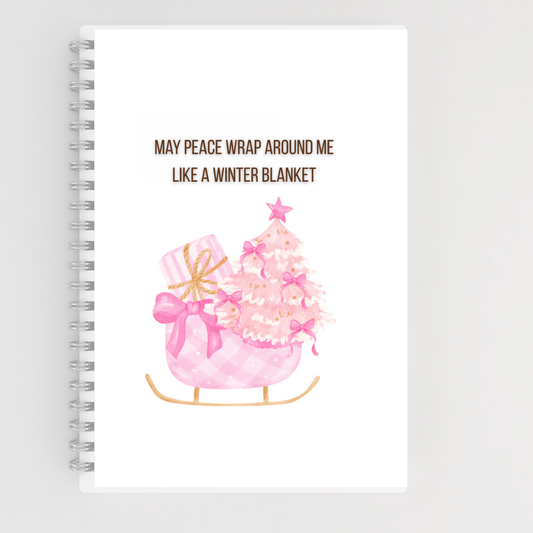 Luxury Pinkmas Affirmation Notepad – Softness is My Strength Branded Publishing Co.