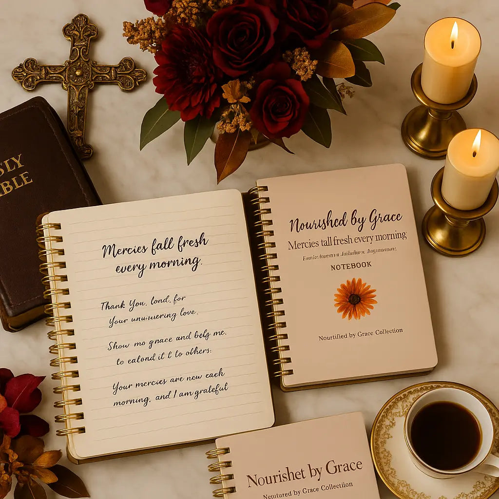 Mercies Fall Fresh – Autumn-Inspired Faith-Based Notebook Branded Publishing Co.
