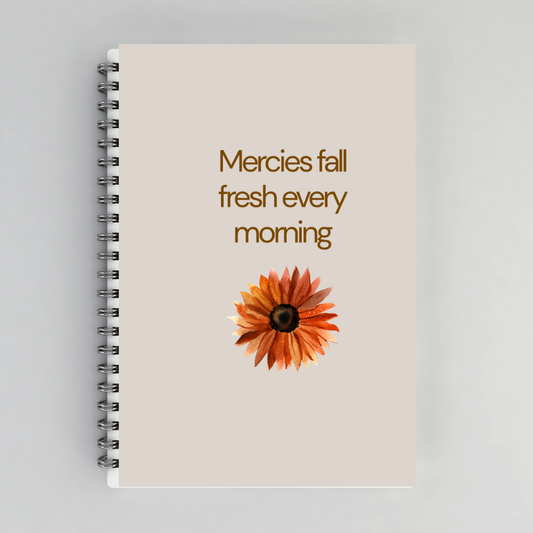 Mercies Fall Fresh – Autumn-Inspired Faith-Based Notebook Branded Publishing Co.