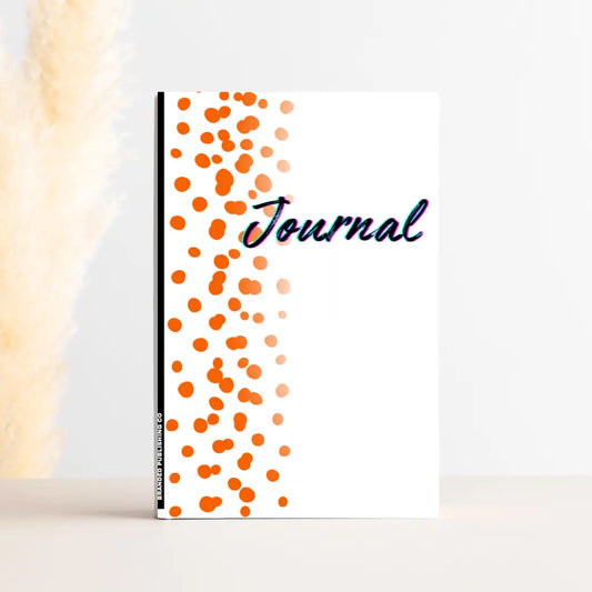 Orange Polka Dot Daily Journal Branded Publishing Co.