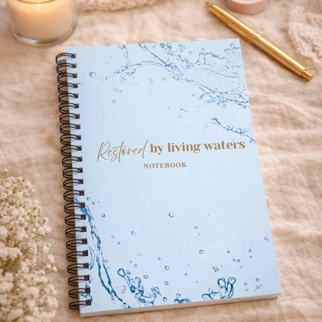 Restored by Living Waters - Christian Notebook Branded Publishing Co.