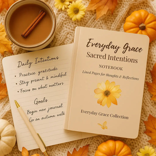 Sacred Intentions – Christian Inspirational Notebook for Mindful Living & Faith Journaling | Luxury Writing Journal for Women Branded Publishing Co.