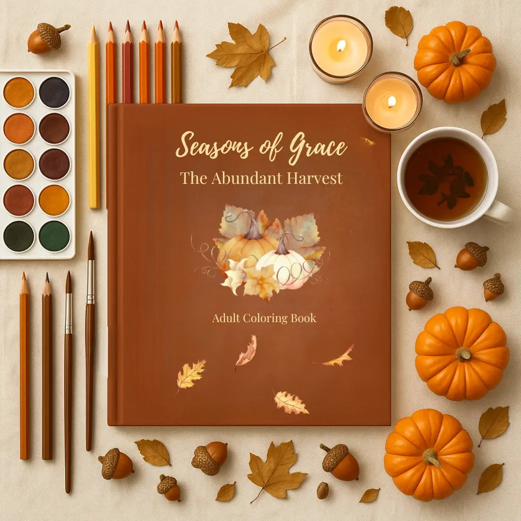 Season of Grace - The Abundant Harvest Coloring Book Branded Publishing Co.