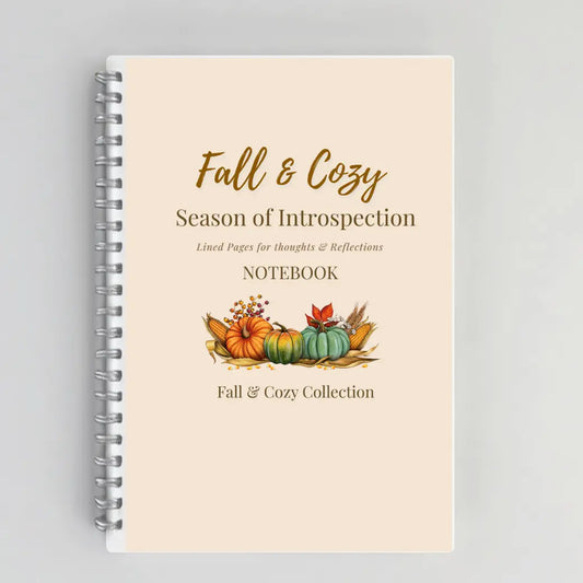 Season of Introspection – Fall-Themed Lined Notebook for Journaling, Gifting & Cozy Reflections Branded Publishing Co.