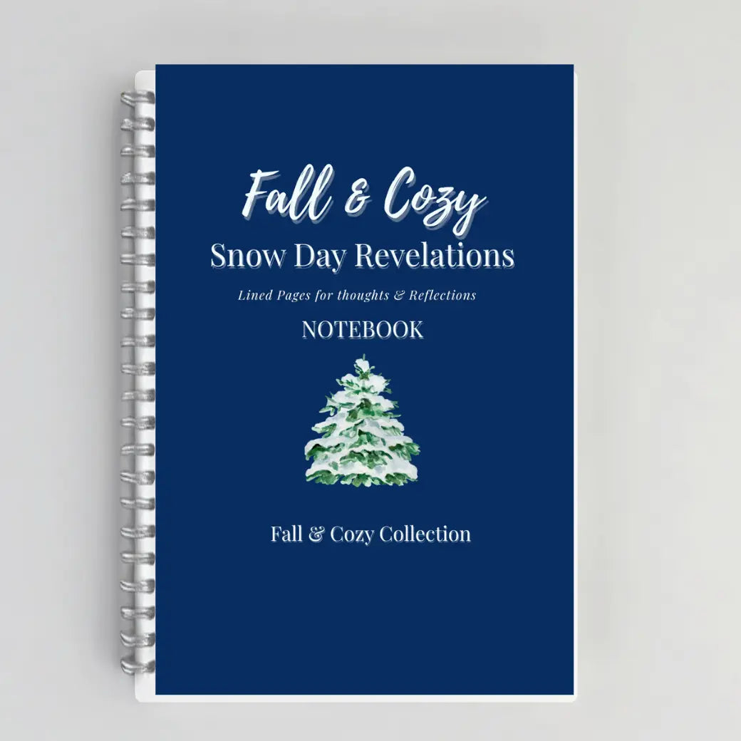 Snowy Days Notes – Cozy Autumn Notebook with Snow Branded Publishing Co.