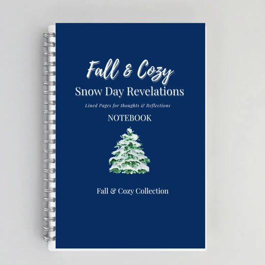 Snowy Days Notes – Cozy Autumn Notebook with Snow Branded Publishing Co.